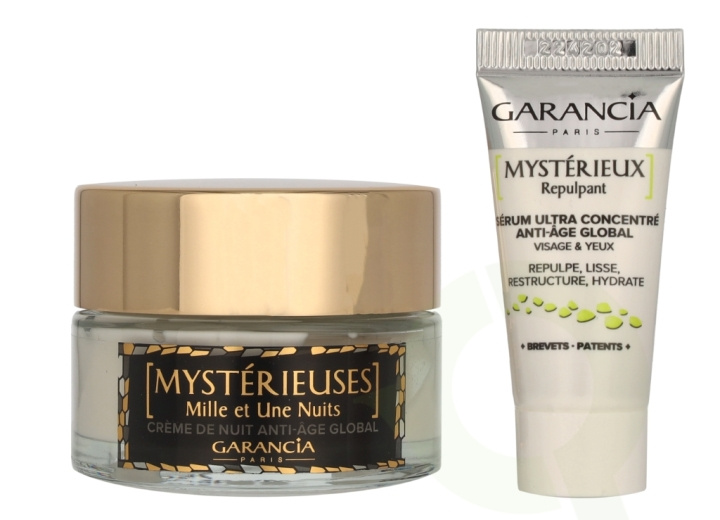 Garancia Mysterious Thousand And Ond Days Set 35 ml Anti-Aging Night Cream 30ml/Anti-Aging Serum 5ml in de groep BEAUTY & HEALTH / Huidsverzorging / Gezicht / Nachtcrème bij TP E-commerce Nordic AB (C99747)