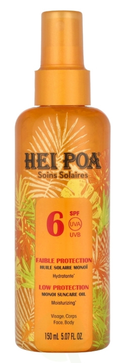 Hei Poa Monoi Suncare Oil SPF6 150 ml in de groep BEAUTY & HEALTH / Huidsverzorging / Zonnebank / Zonnebescherming bij TP E-commerce Nordic AB (C99750)