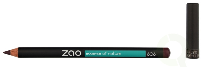 Zao Make-Up Eye Pencil 1.14 g #606 Plum in de groep BEAUTY & HEALTH / Makeup / Ogen & Wenkbrauwen / Eyeliner / Kajal bij TP E-commerce Nordic AB (C99799)