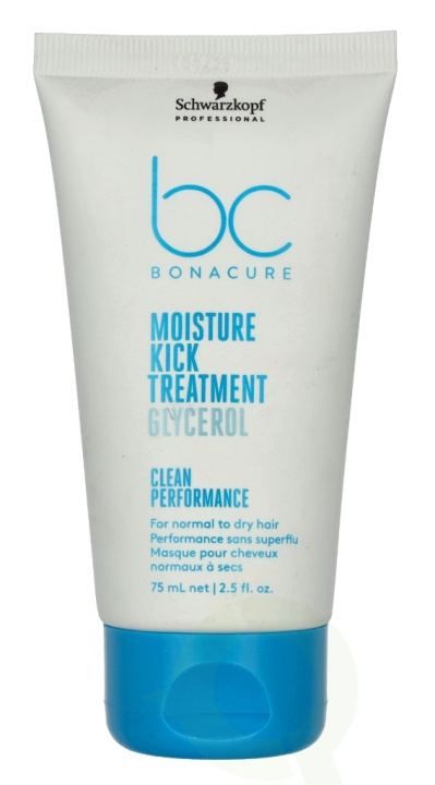 Schwarzkopf Bonacure Moisture Kick Treatment Glycerol 75 ml in de groep BEAUTY & HEALTH / Haar & Styling / Haarverzorging / Haarmasker bij TP E-commerce Nordic AB (C99820)