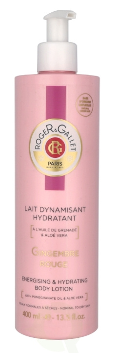 Roger & Gallet Gingembre Rouge Body Lotion 400 ml in de groep BEAUTY & HEALTH / Huidsverzorging / Lichaamsverzorging / Body lotion bij TP E-commerce Nordic AB (C99829)