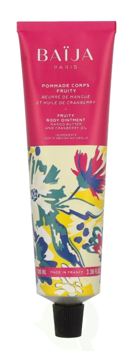 Baija Paris Baija Body Ointment 100 ml Fruity - Mango Butter And Cranberry Oil in de groep BEAUTY & HEALTH / Huidsverzorging / Lichaamsverzorging / Body lotion bij TP E-commerce Nordic AB (C99849)