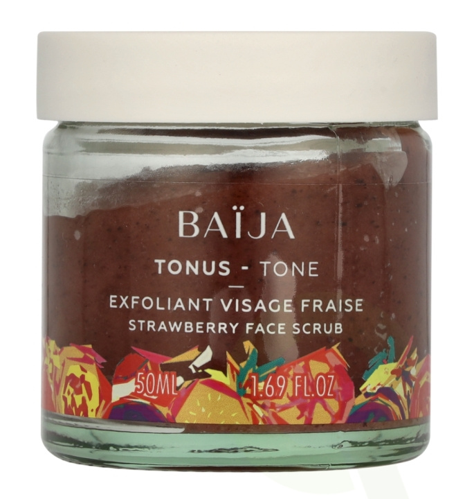 Baija Paris Baija Exfoliant Face Scrub 50 ml Strawberry in de groep BEAUTY & HEALTH / Huidsverzorging / Gezicht / Scrub / Peeling bij TP E-commerce Nordic AB (C99855)