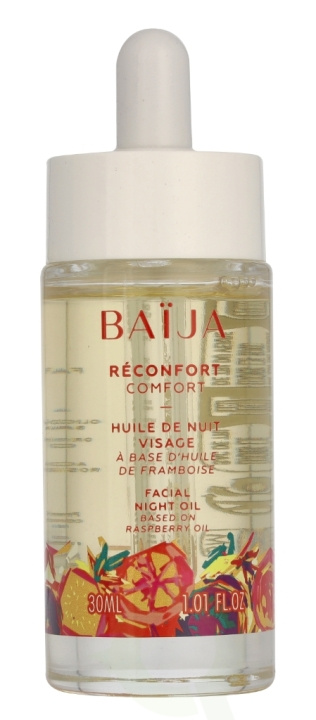 Baija Paris Baija Reconfort Night Face Oil 30 ml Raspberry in de groep BEAUTY & HEALTH / Huidsverzorging / Gezicht / Gezichtsolie bij TP E-commerce Nordic AB (C99858)