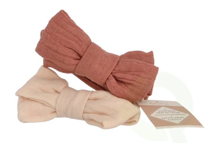 Bachca Paris Gauze Knot Elastic Bows Set 2 piece 2 Pieces in de groep BEAUTY & HEALTH / Haar & Styling / Haaraccessoires bij TP E-commerce Nordic AB (C99866)