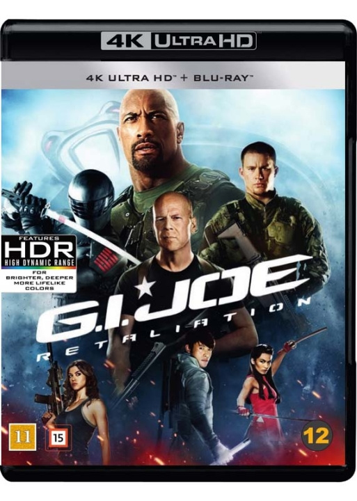 G.I. Joe: Retaliation (4K Blu-Ray) in de groep HOME ELECTRONICS / Audio & Beeld / TV & Accessoires / Films / Blu-ray bij TP E-commerce Nordic AB (C99941)