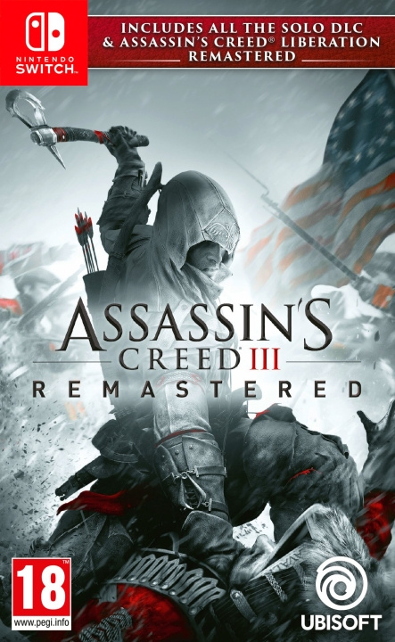 Assassin\'s Creed III (3) + Liberation HD Remaster (Switch) in de groep HOME ELECTRONICS / Spelconsoles en accessoires / Nintendo Switch / Games bij TP E-commerce Nordic AB (C99947)