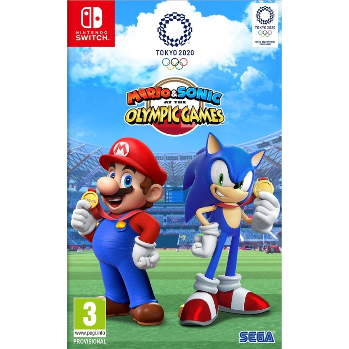 Nintendo Mario & Sonic op de Olympische Spelen Tokio 2020 in de groep HOME ELECTRONICS / Spelconsoles en accessoires / Nintendo Switch / Games bij TP E-commerce Nordic AB (C99954)