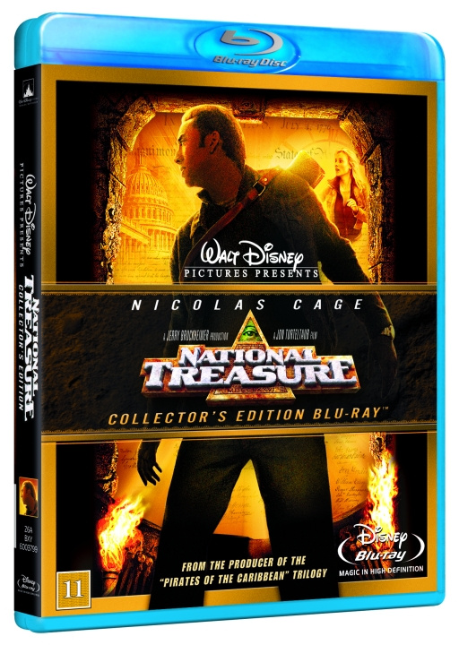 National Treasure - Blu Ray in de groep HOME ELECTRONICS / Audio & Beeld / TV & Accessoires / Films / Blu-ray bij TP E-commerce Nordic AB (C99991)