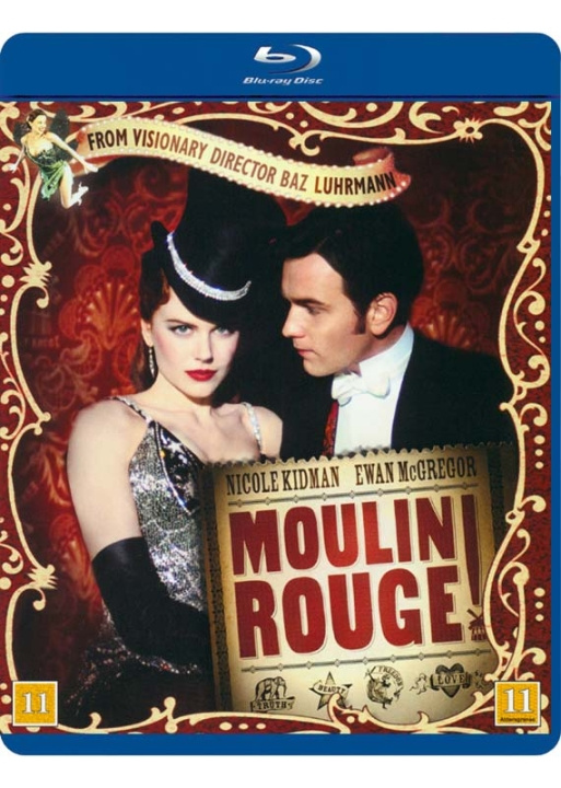 Moulin Rouge - Blu Ray in de groep HOME ELECTRONICS / Audio & Beeld / TV & Accessoires / Films / Blu-ray bij TP E-commerce Nordic AB (D00043)