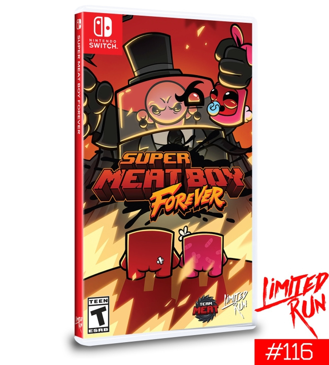 Limited Run Super Meat Boy Forever (Limited Run #116) (Import) in de groep HOME ELECTRONICS / Spelconsoles en accessoires / Nintendo Switch / Games bij TP E-commerce Nordic AB (D00112)