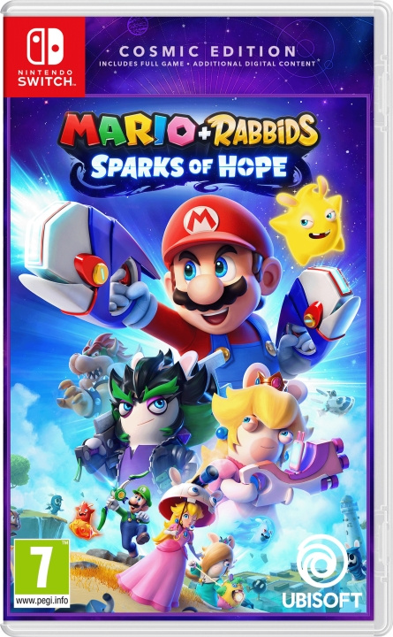 Mario + Rabbids: Sparks of Hope (Cosmic Edition) (Switch) in de groep HOME ELECTRONICS / Spelconsoles en accessoires / Nintendo Switch / Games bij TP E-commerce Nordic AB (D00116)