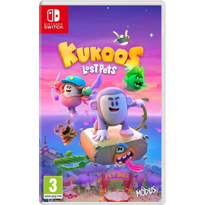 Kukoos - Lost Pets (Switch) in de groep HOME ELECTRONICS / Spelconsoles en accessoires / Nintendo Switch / Games bij TP E-commerce Nordic AB (D00133)