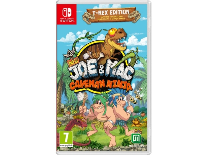 New Joe & Mac: Caveman Ninja (Limited Edition) (Switch) in de groep HOME ELECTRONICS / Spelconsoles en accessoires / Nintendo Switch / Games bij TP E-commerce Nordic AB (D00135)