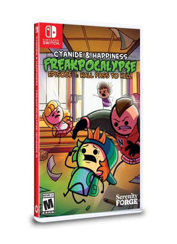 Limited Run Cyanide & Happiness Freakpocalypse - Episode 1: Hall Pass To Hell (Limited Run) (Import) in de groep HOME ELECTRONICS / Spelconsoles en accessoires / Nintendo Switch / Games bij TP E-commerce Nordic AB (D00136)