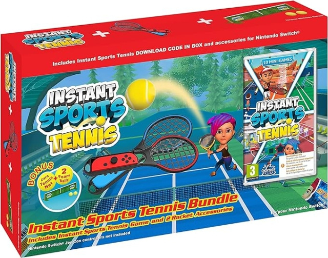 Instant Sports Tennis Bundle (Switch) in de groep HOME ELECTRONICS / Spelconsoles en accessoires / Nintendo Switch / Games bij TP E-commerce Nordic AB (D00271)