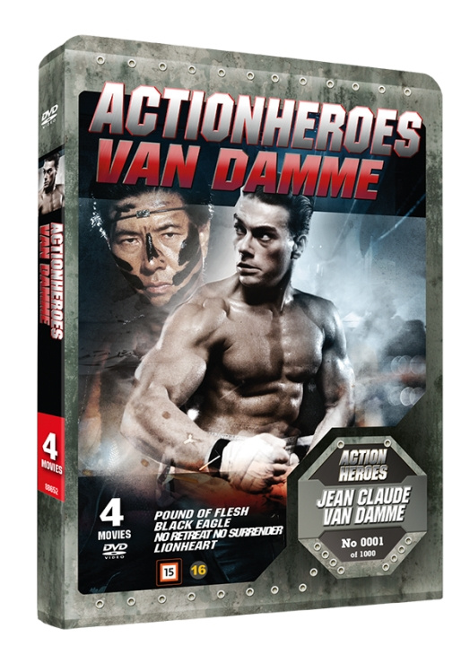 JEAN CLAUE VAN DAMME : ACTION HEROES in de groep HOME ELECTRONICS / Audio & Beeld / TV & Accessoires / Films / DVD bij TP E-commerce Nordic AB (D00294)