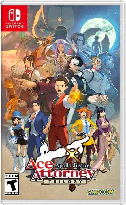 Capcom Apollo Gerechtigheid: Ace Attorney Trilogy (Import) in de groep HOME ELECTRONICS / Spelconsoles en accessoires / Nintendo Switch / Games bij TP E-commerce Nordic AB (D00307)