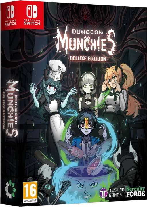 Dungeon Munchies (Deluxe Edition) (Switch) in de groep HOME ELECTRONICS / Spelconsoles en accessoires / Nintendo Switch / Games bij TP E-commerce Nordic AB (D00328)