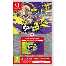 Splatoon 3 + Expand Pass + 3 Months NSO (Switch) in de groep HOME ELECTRONICS / Spelconsoles en accessoires / Nintendo Switch / Games bij TP E-commerce Nordic AB (D00362)