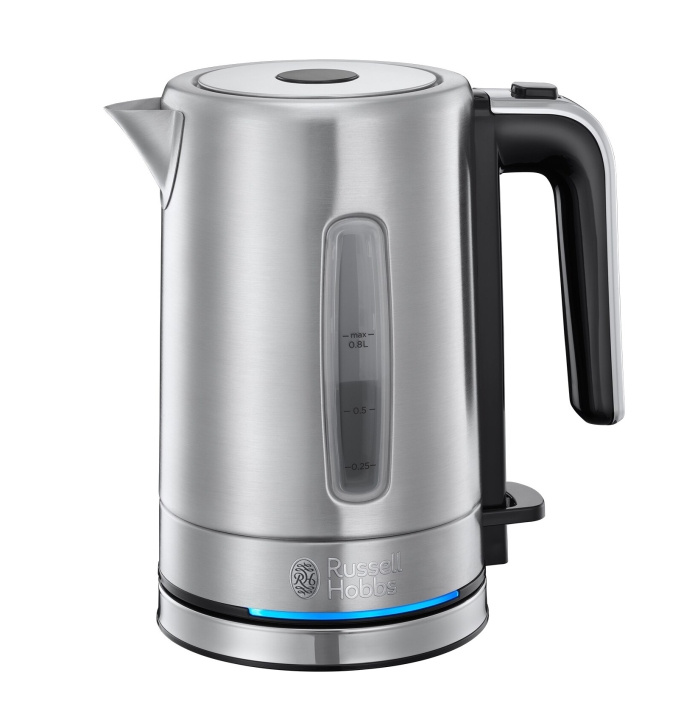 Russell Hobbs Compact Home Waterkoker - Roestvrij Staal in de groep HUISHOUDEN & TUIN / Huishoudelijke apparaten / Water & Sap / Waterkokers bij TP E-commerce Nordic AB (D00437)