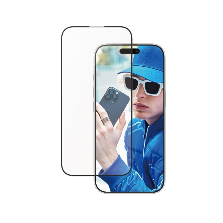 PanzerGlass Schermbescherming - iPhone 16 Pro - Aluminium Frame - Ultra Wide Fit in de groep SMARTPHONE & TABLETS / Mobielbescherming / Apple / iPhone 16 bij TP E-commerce Nordic AB (D00461)