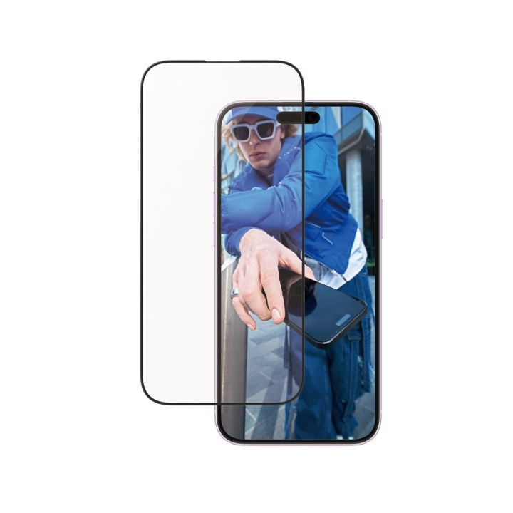 PanzerGlass Schermbescherming - iPhone 16 Plus - Aluminium Frame - Ultra Wide Fit in de groep SMARTPHONE & TABLETS / Mobielbescherming / Apple / iPhone 16 bij TP E-commerce Nordic AB (D00462)