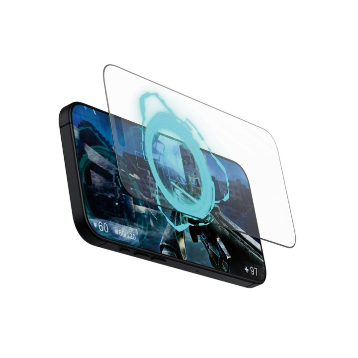 PanzerGlass Gaming Screen Protection - iPhone 16 Pro Max - ultra brede pasvorm in de groep SMARTPHONE & TABLETS / Mobielbescherming / Apple / iPhone 16 bij TP E-commerce Nordic AB (D00467)