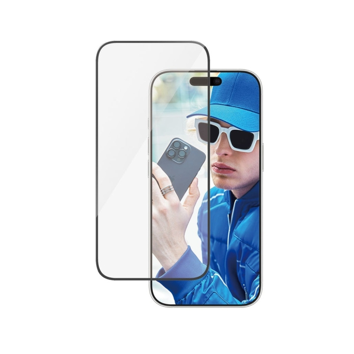 PanzerGlass Schermbescherming - iPhone 16 Pro - ultra brede pasvorm in de groep SMARTPHONE & TABLETS / Mobielbescherming / Apple / iPhone 16 bij TP E-commerce Nordic AB (D00469)