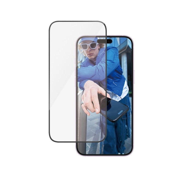 PanzerGlass Schermbescherming - iPhone 16 Plus - ultra brede pasvorm in de groep SMARTPHONE & TABLETS / Mobielbescherming / Apple / iPhone 16 bij TP E-commerce Nordic AB (D00470)