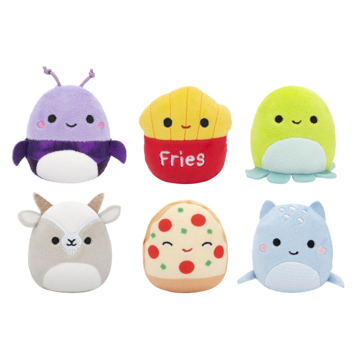 Squishmallows Micromallows 6-pack Pluche - Axel, Pep, Orphine, Walkers, Lune, Floyd in de groep SPEELGOED, KINDER- & BABYPRODUCTEN / Speelgoed / Figuren, Miniaturen & accessoires bij TP E-commerce Nordic AB (D00525)