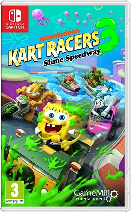 Nickelodeon Kart Racers 3: Slime Speedway (Switch) in de groep HOME ELECTRONICS / Spelconsoles en accessoires / Nintendo Switch / Games bij TP E-commerce Nordic AB (D00575)