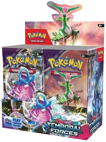 Pokémon SV5 Temporal Forces boosterdoos 36st (POK85639) in de groep SPEELGOED, KINDER- & BABYPRODUCTEN / Spelletje / Kaartspel bij TP E-commerce Nordic AB (D00602)