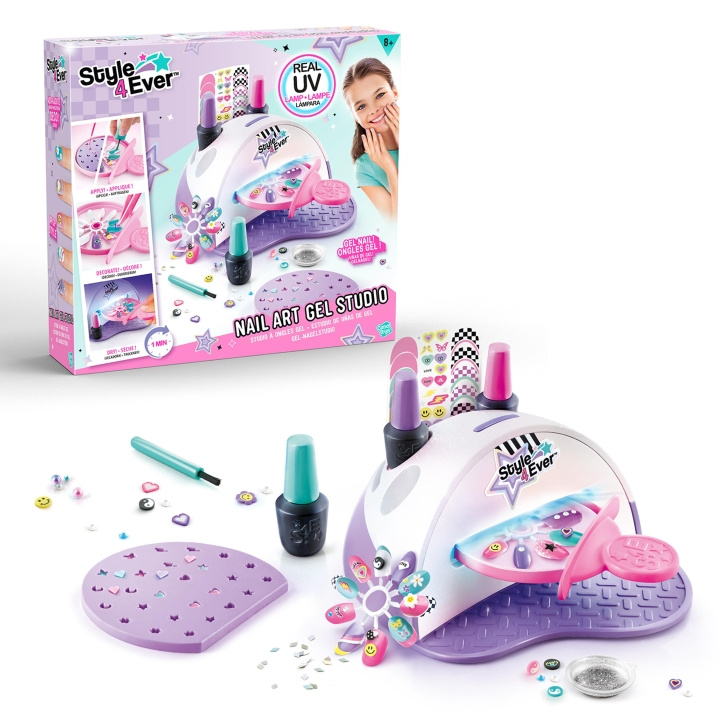 Style 4 Ever UV Gel Nail Art Studio (2411) in de groep SPEELGOED, KINDER- & BABYPRODUCTEN / Speelgoed / Ambachten bij TP E-commerce Nordic AB (D00607)