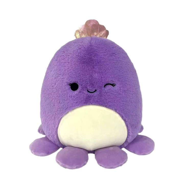 Squishmallows P20 Fuzz A Mallows Violet Octopus (209139) in de groep SPEELGOED, KINDER- & BABYPRODUCTEN / Babyspeelgoed / Knuffels bij TP E-commerce Nordic AB (D00617)