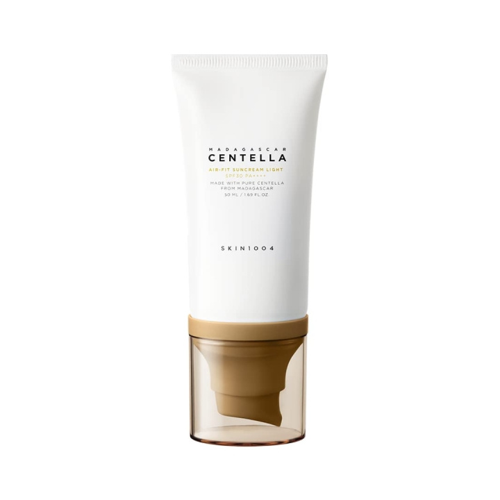 SKIN1004 Madagascar Centella Air-fit Zonnecrème Light - SPF30 PA++++ 50 ml in de groep BEAUTY & HEALTH / Huidsverzorging / Zonnebank / Zonnebescherming bij TP E-commerce Nordic AB (D00630)