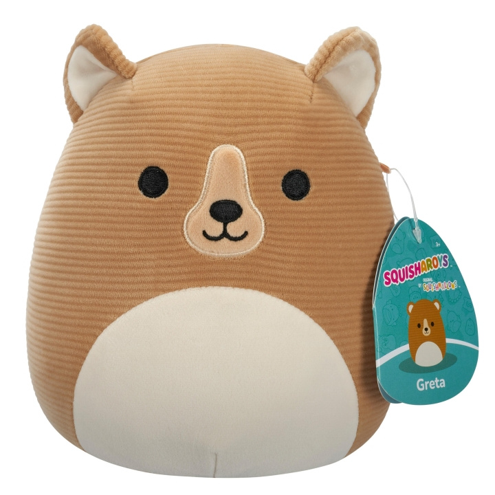 Squishmallows - Greta Grizzly Beer - Squisharoys in de groep SPEELGOED, KINDER- & BABYPRODUCTEN / Babyspeelgoed / Knuffels bij TP E-commerce Nordic AB (D00640)