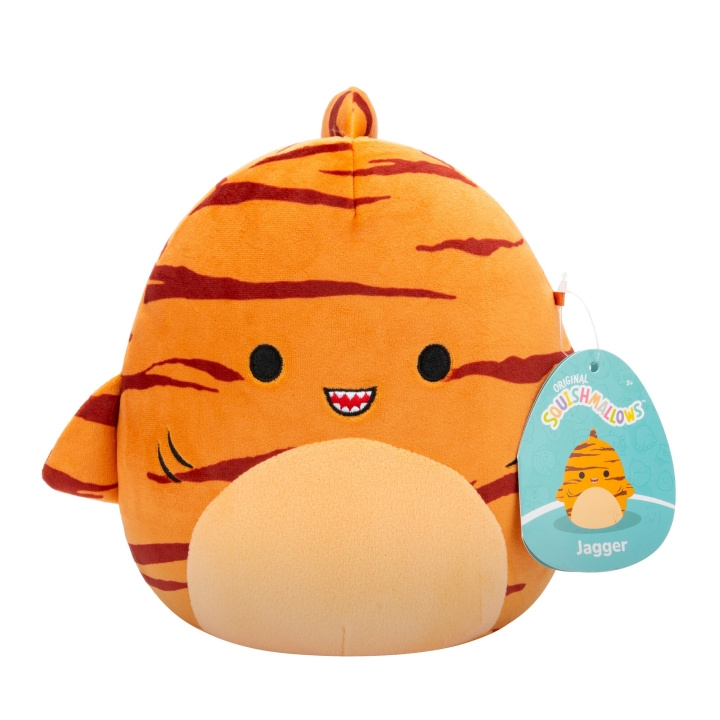 Squishmallows P20 Pluche - Jagger De Tijgerhaai (206091) in de groep SPEELGOED, KINDER- & BABYPRODUCTEN / Babyspeelgoed / Knuffels bij TP E-commerce Nordic AB (D00650)