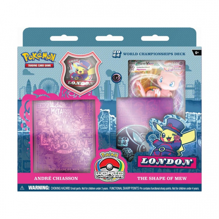 Pokémon - ASST Deck Champ Wereld 2023 (POK85220) in de groep SPEELGOED, KINDER- & BABYPRODUCTEN / Spelletje / Kaartspel bij TP E-commerce Nordic AB (D00703)