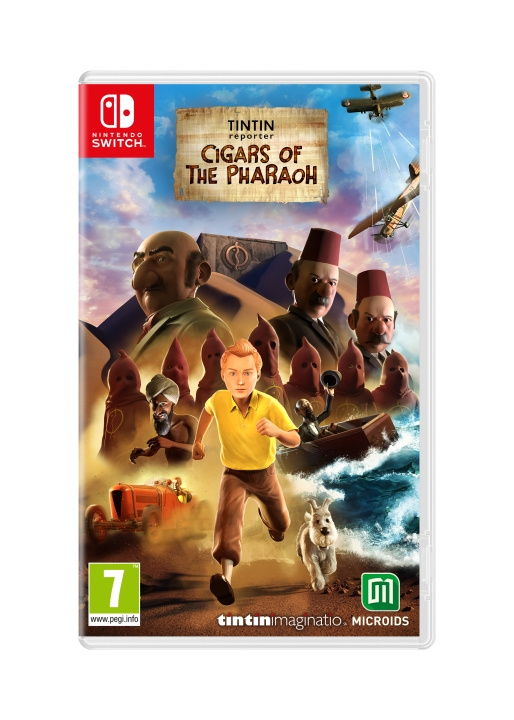 Tintin Reporter Cigars of the Pharaoh (Switch) in de groep HOME ELECTRONICS / Spelconsoles en accessoires / Nintendo Switch / Games bij TP E-commerce Nordic AB (D00747)