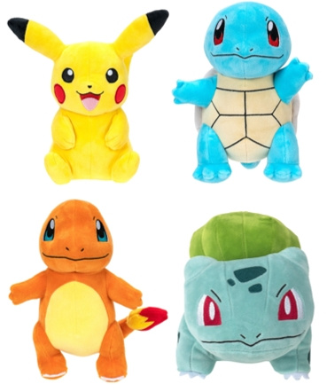 Pokémon PLUCHE 20 CM KANTO KONT (PKW3403) in de groep SPEELGOED, KINDER- & BABYPRODUCTEN / Babyspeelgoed / Knuffels bij TP E-commerce Nordic AB (D00752)