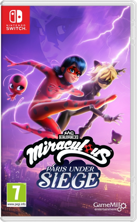 Miraculous Paris Under Siege (Switch) in de groep HOME ELECTRONICS / Spelconsoles en accessoires / Nintendo Switch / Games bij TP E-commerce Nordic AB (D00754)