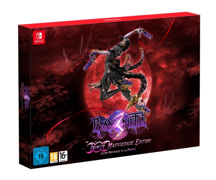 Bayonetta 3 Trinity Masquerade Edition (Switch) in de groep HOME ELECTRONICS / Spelconsoles en accessoires / Nintendo Switch / Games bij TP E-commerce Nordic AB (D00760)