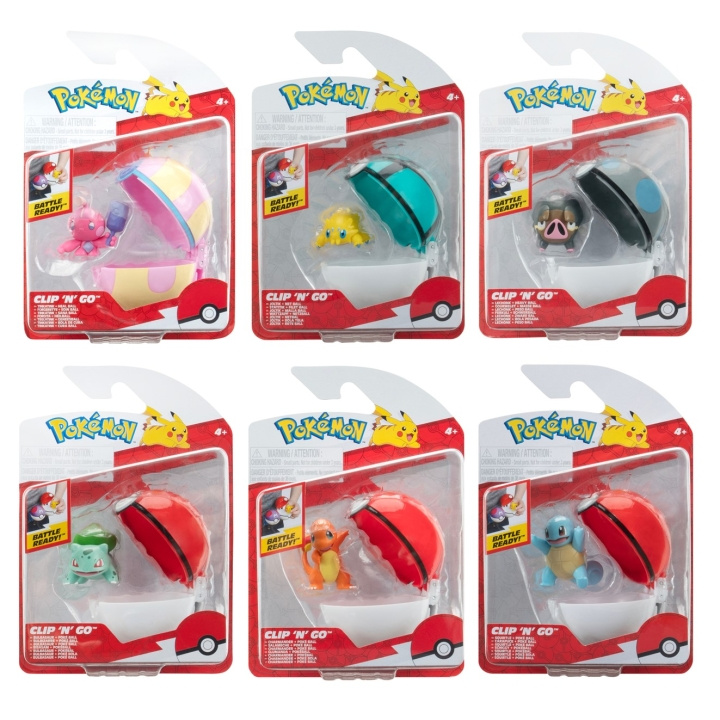 Pokémon Strijdfiguur Ass. (95007-18) in de groep SPEELGOED, KINDER- & BABYPRODUCTEN / Speelgoed / Figuren, Miniaturen & accessoires bij TP E-commerce Nordic AB (D00763)