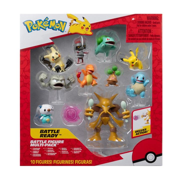 Pokémon Strijdfiguur 10 Pk (PKW4118) in de groep SPEELGOED, KINDER- & BABYPRODUCTEN / Speelgoed / Figuren, Miniaturen & accessoires bij TP E-commerce Nordic AB (D00765)