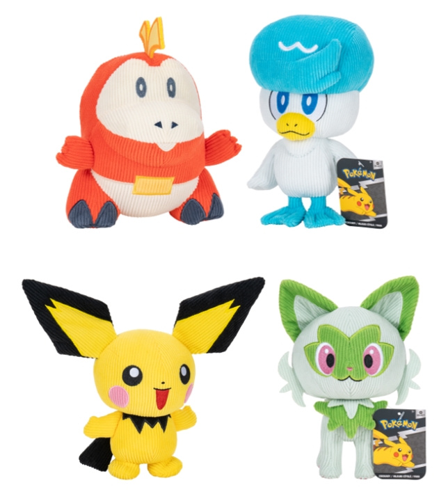 Pokémon Pluche 20 Cm Select Corduroy Ass. Cdu (PKW2887-11) in de groep SPEELGOED, KINDER- & BABYPRODUCTEN / Babyspeelgoed / Knuffels bij TP E-commerce Nordic AB (D00770)