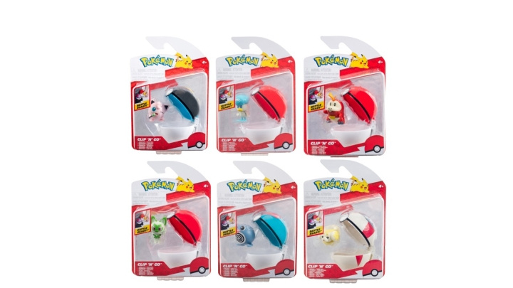 Pokémon Clip N Go Reet (95057-17) in de groep SPEELGOED, KINDER- & BABYPRODUCTEN / Speelgoed / Figuren, Miniaturen & accessoires bij TP E-commerce Nordic AB (D00775)