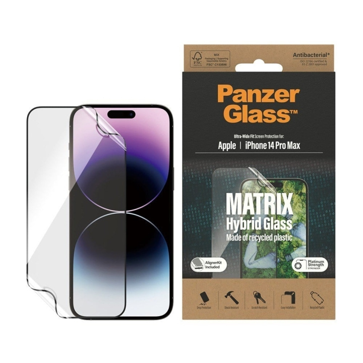 PanzerGlass MATRIX iPhone 14 Pro max in de groep SMARTPHONE & TABLETS / Mobielbescherming / Apple / iPhone 14 bij TP E-commerce Nordic AB (D00789)