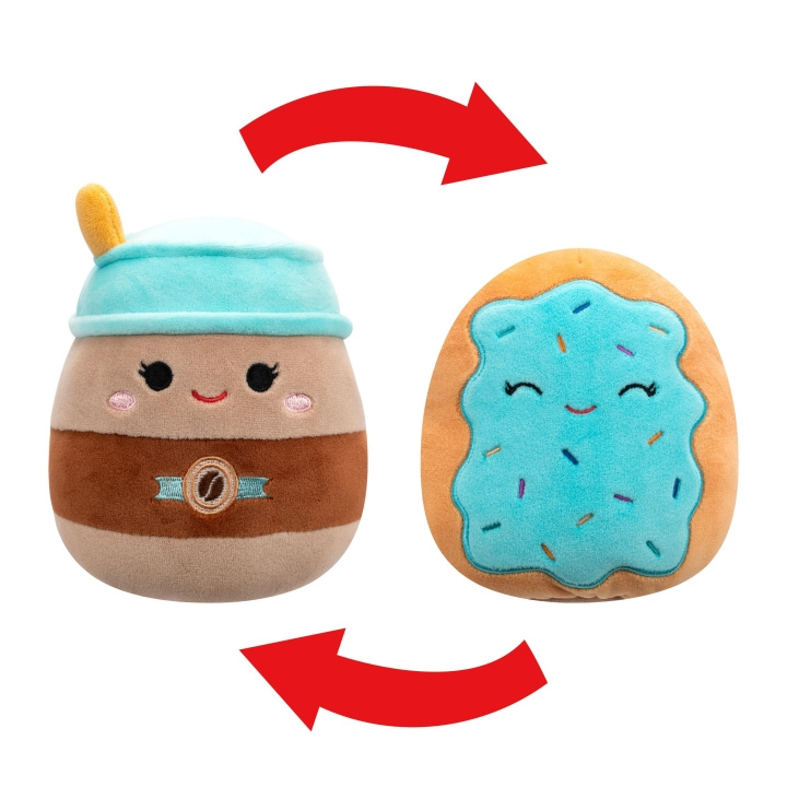 Squishmallows Pluche P21 Flip A Mallows - Hautely To-Go Coffee/ Erissa Toaster Gebak in de groep SPEELGOED, KINDER- & BABYPRODUCTEN / Babyspeelgoed / Knuffels bij TP E-commerce Nordic AB (D00827)