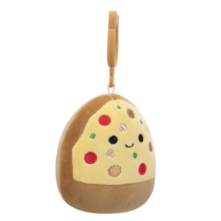 Squishmallows 9 cm P18 Clip On - Chea Pizza Slice in de groep SPEELGOED, KINDER- & BABYPRODUCTEN / Babyspeelgoed / Knuffels bij TP E-commerce Nordic AB (D00829)